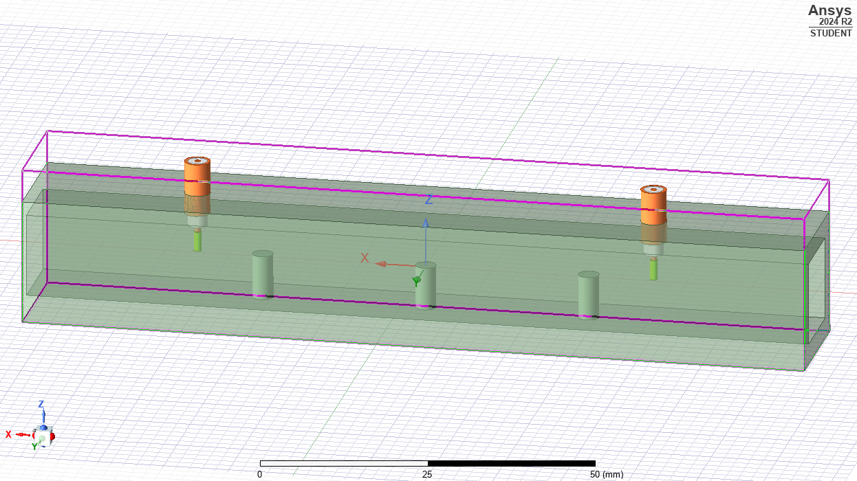 Image of second filter in Ansys.
